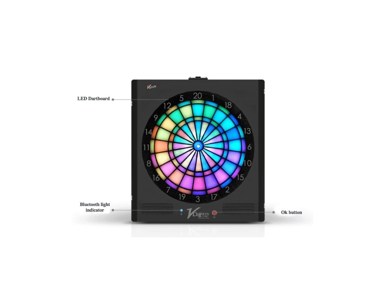 Vdarts H3L Electronic Dartboard | Thailand Pool Tables