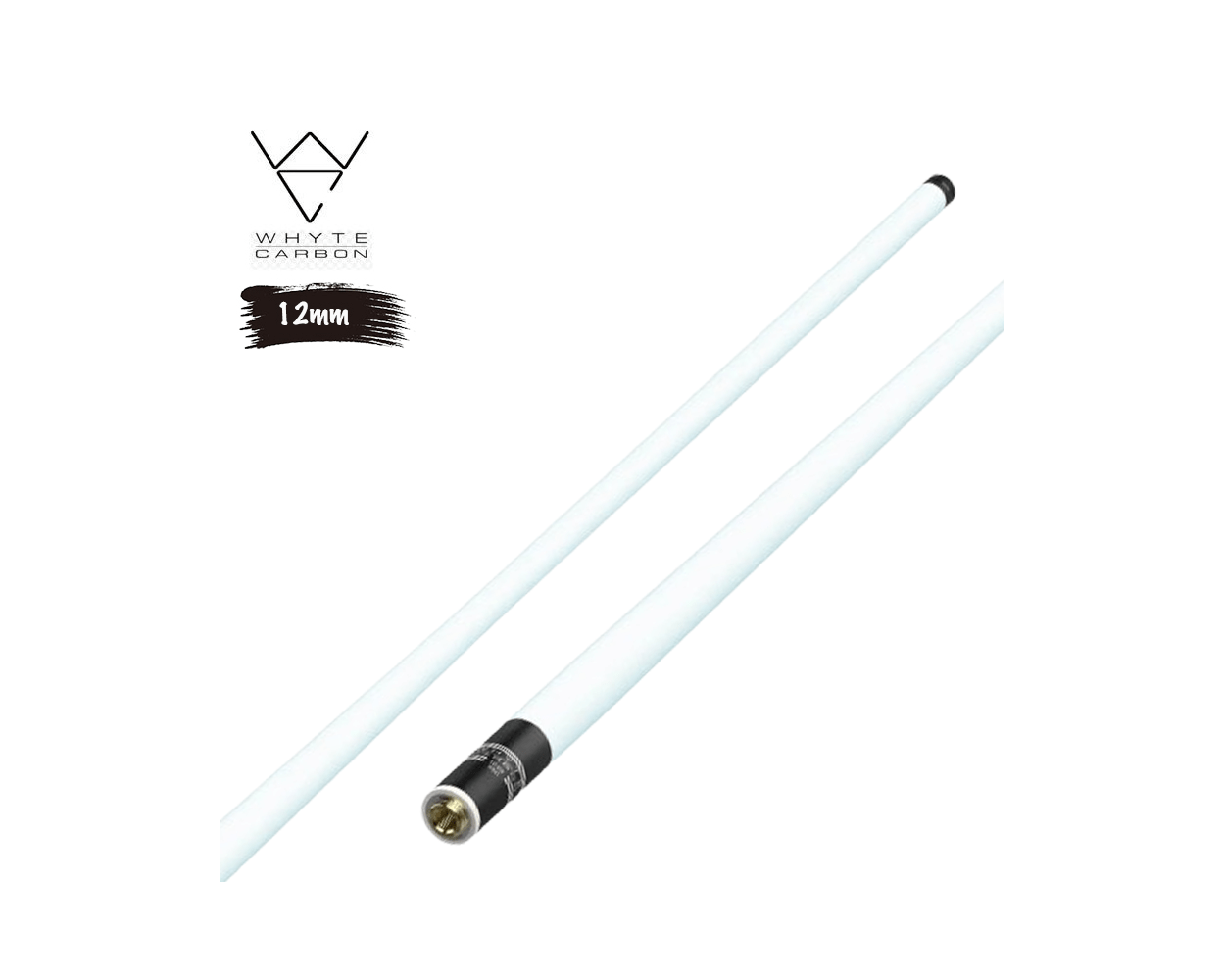 Whyte Carbon Pearl White Cue Shaft - 12mm | Thailand Pool Tables