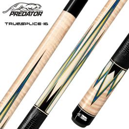 Predator True Splice 16 Curly Maple Pool Cue - Gen 2 | Thailand