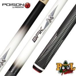 【美品】poison ポイズン ジャンプキュー ホワイト VX4-JMP-W Poison VX4 BRK/JMP White Break and Jump Cue | Thailand Pool Tables