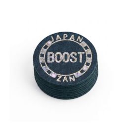 Zan Boost Cue Tip | Low-Deflection Hard Laminated Leather