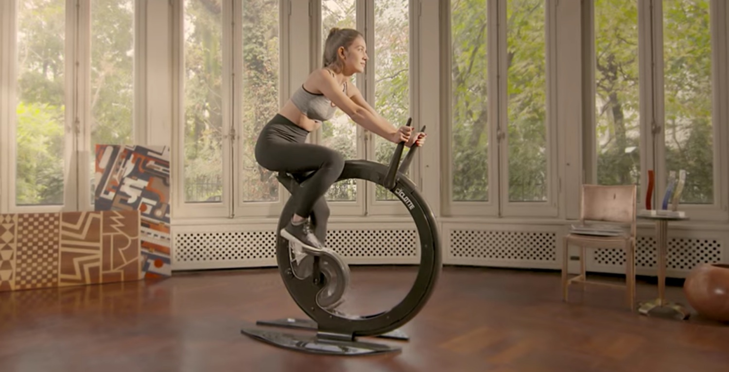 ciclotte stationary bicycle Ciclotte: Luxury Stationary Bike and Home Exercise Equipment
