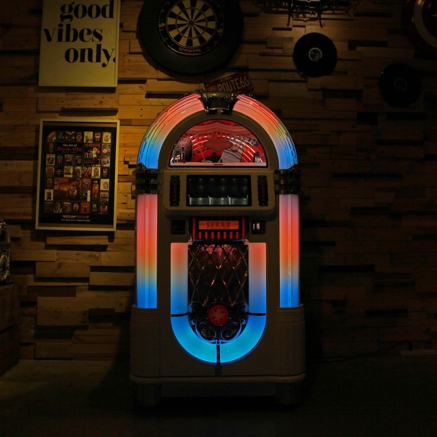 Vinyl and CD Jukeboxes, Music Centers, Digital Jukebox Machines