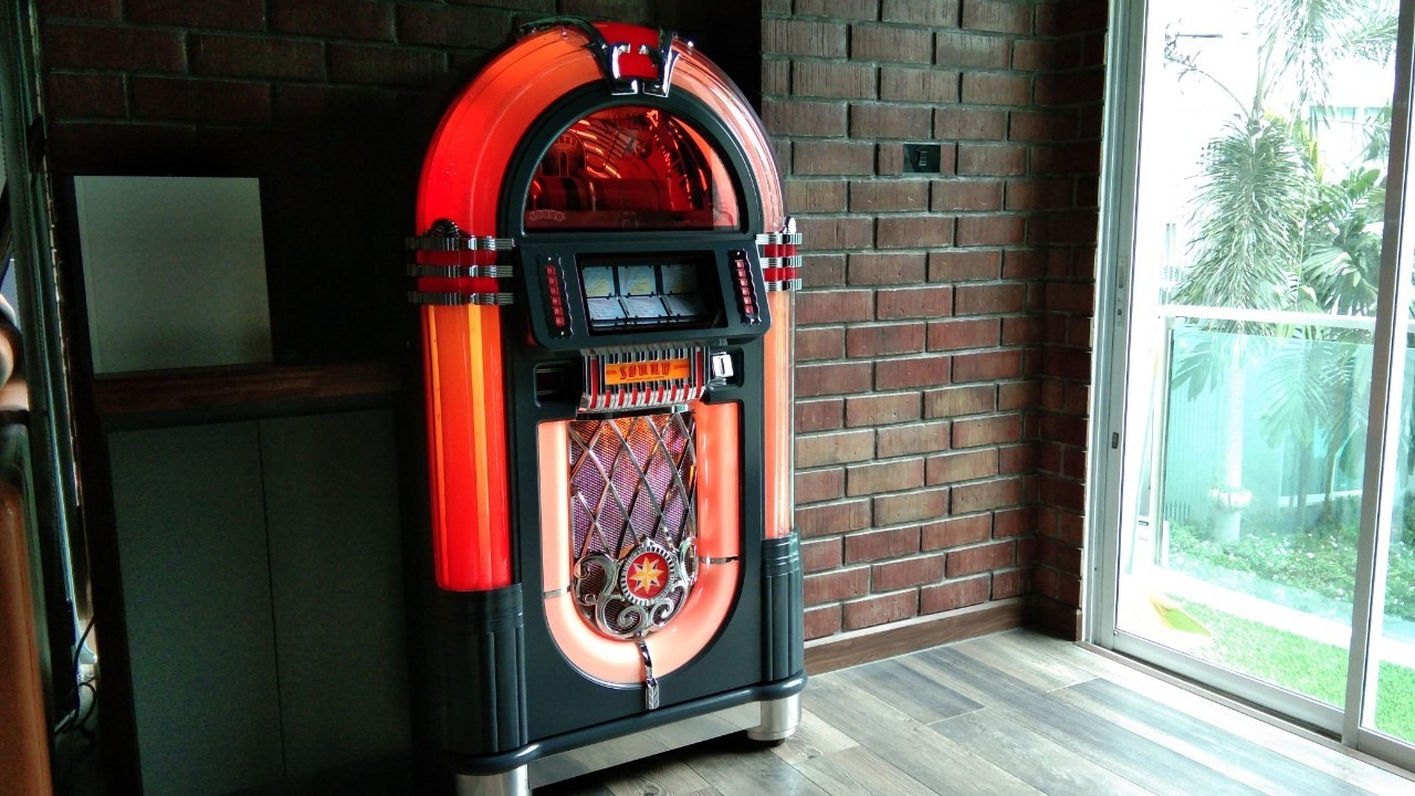 sl15 slimline anthracite jukebox