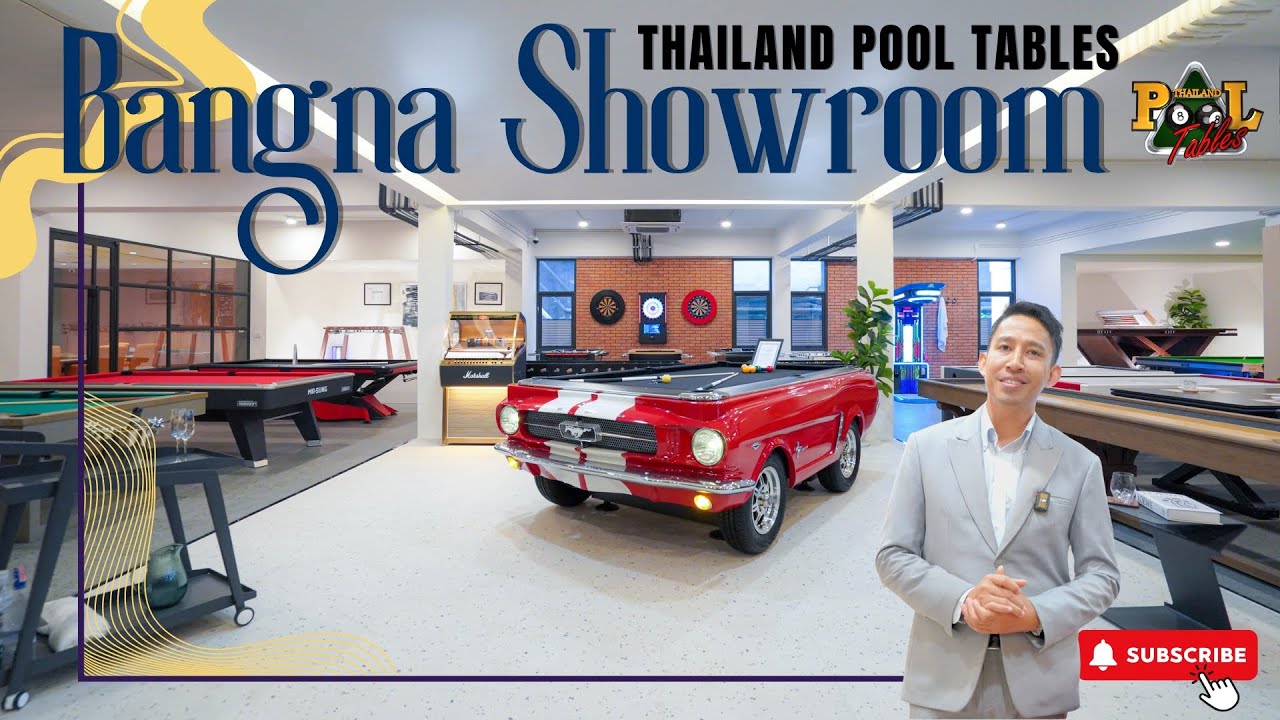 Thailand Pool Tables | Leading Games Room Supplier in Asia