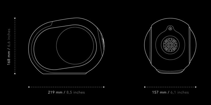 devialet phantom II dimension