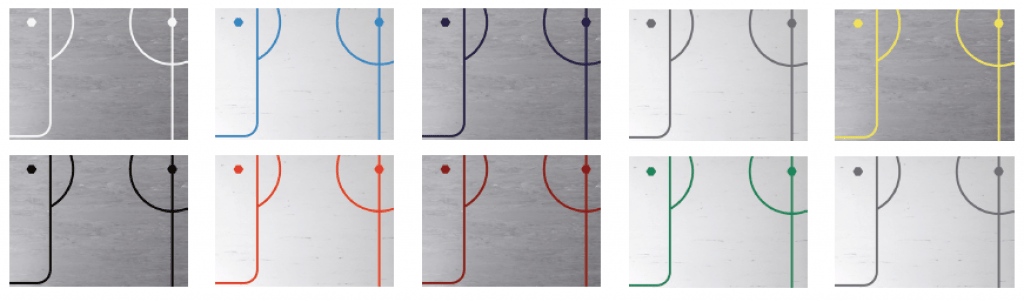 T22 Modern trace line color
