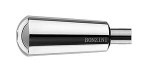 bonzini long aluminium shiny handle
