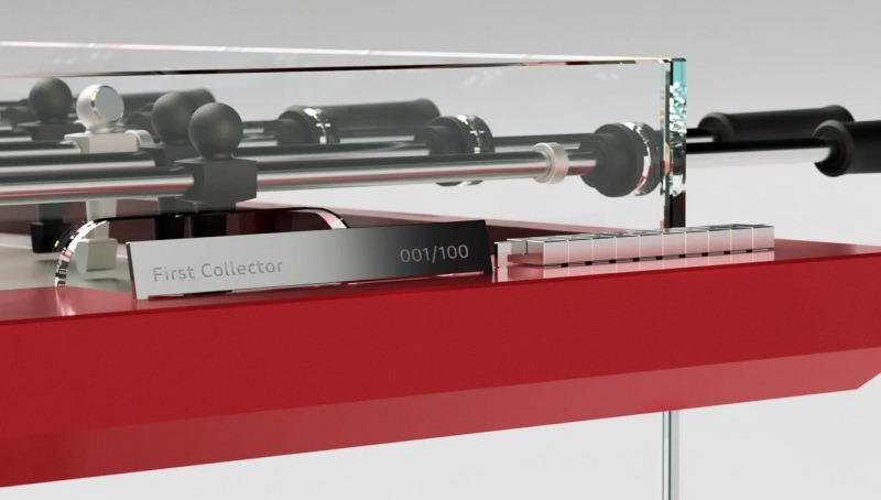 Teckell Rigore CENTENARIO Limited Edition Foosball Table serial number