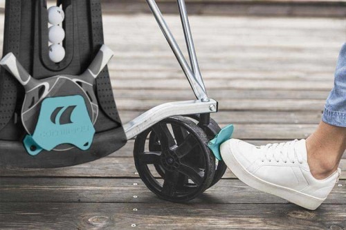 Cornilleau 300X oversized wheels