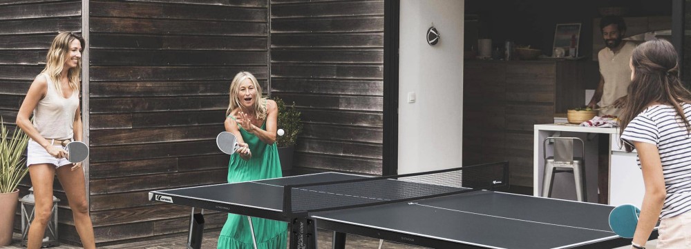 Cornilleau Black Code Outdoor Table Tennis Table