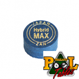 1 ZAN HYBRID MAX Pool Billiard CUE TIP-8 Layers-13 or 14 mm-GENUINE