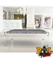 Carat Light Glass Pool Table 8ft - Thailand Pool Tables