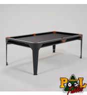 Cornilleau Hyphen Outdoor Pool Table 7ft Black Grey
