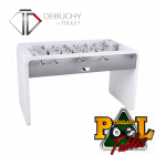 Debuchy T22 Foosball Table White & Inox - Thailand Pool Tables
