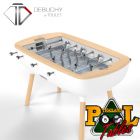 Debuchy The Pure Foosball Table White - Thailand Pool Tables