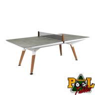 Cornilleau Origin Outdoor Table Tennis White - Medium - Light Stone Top
