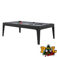 Lux Designer Pool Table Charcoal 8ft