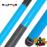 Raptor Spectrum Blue Pool Cue - Linen Wrap