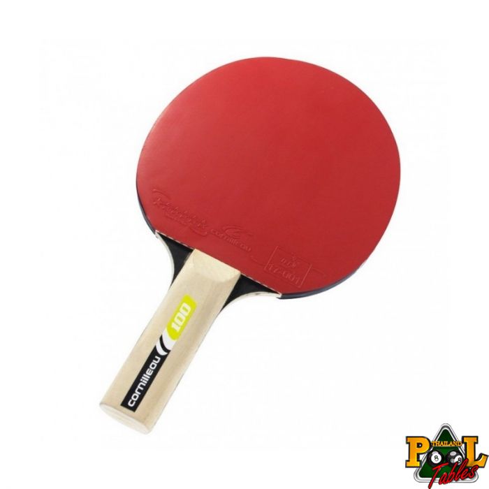 TIBHAR Table Tennis Square Bat Cover Red 
