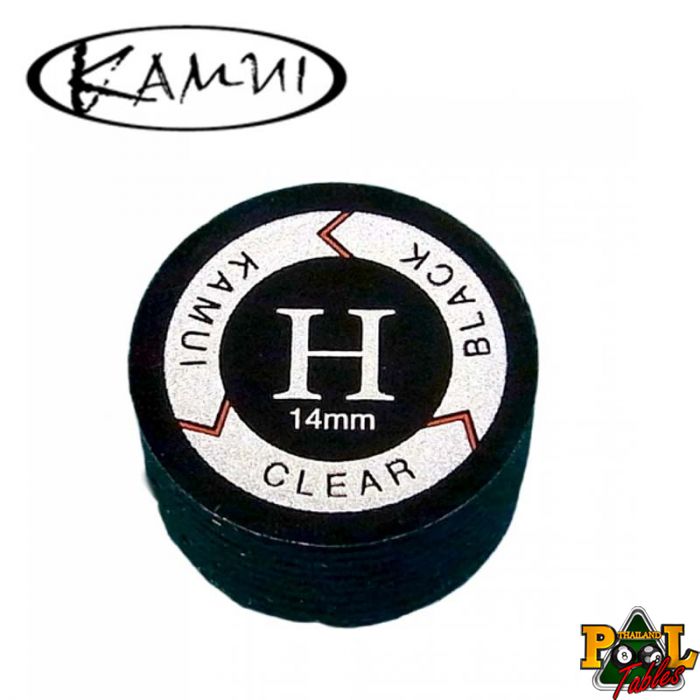 Kamui Black Hard Pool Cue Tips 14mm Quantity 1 Tip FREE Shipping 