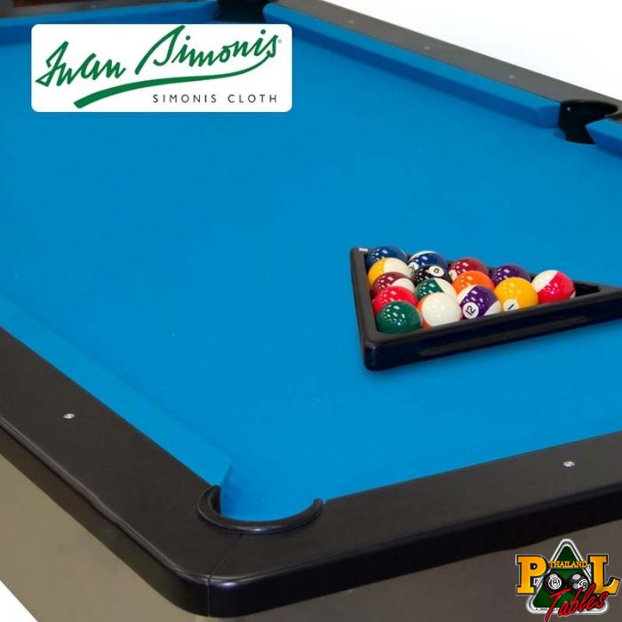 7' Green Simonis 760 Tournament Billiard Table Cloth 