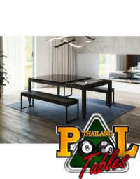 FusionTables Black Label Edition Dining Pool Table 7.5ft