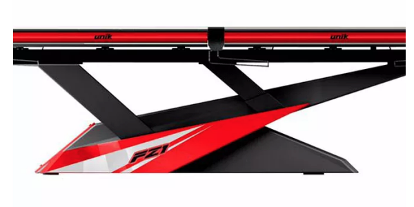 Joy Unik Pool Table offers superior stability with its X-type leg shape
