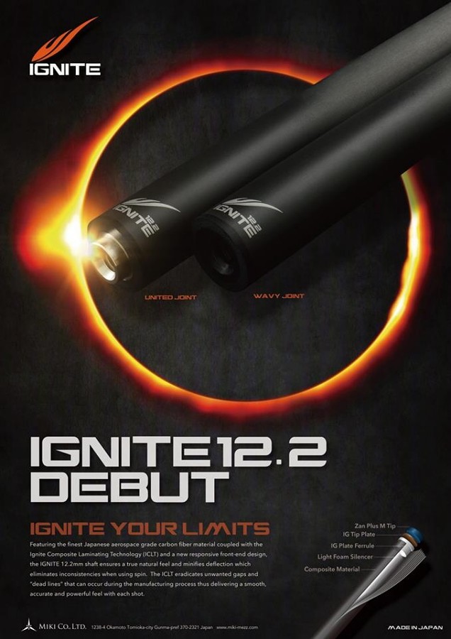 ignite 12.2 carbon shaft debut