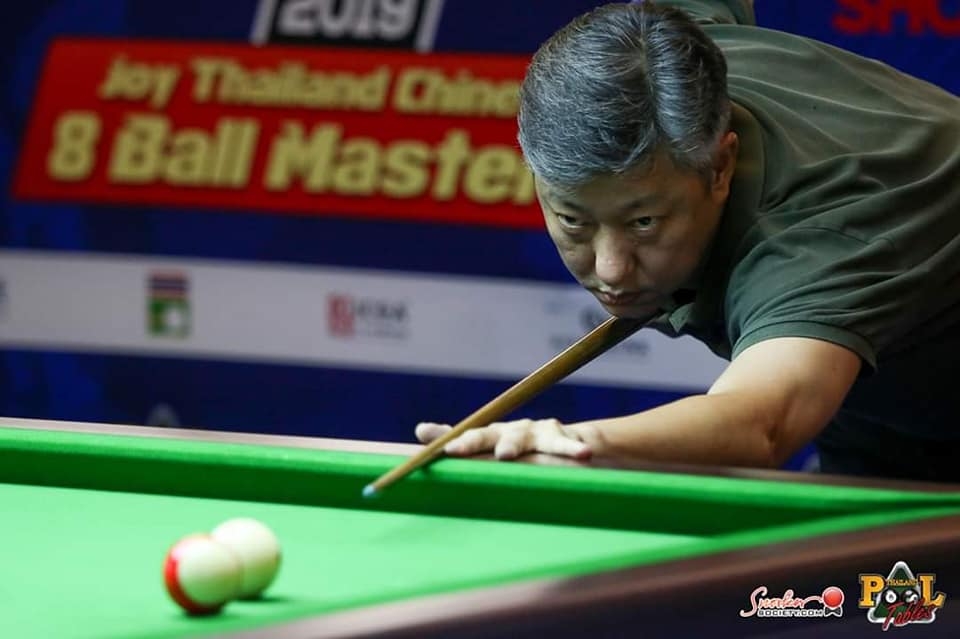 Joy Chinese 8 Ball Asian Tour Thai Open Tepwin from Thailand during the semi finals