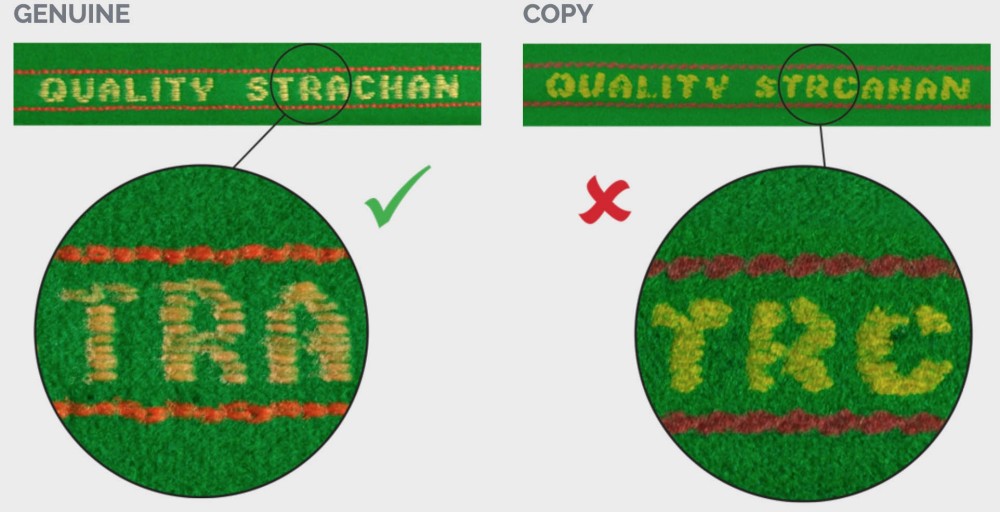 Strachan original vs copy