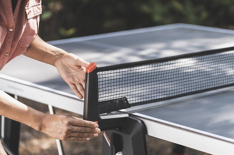 cornilleau ping pong table net adjustable