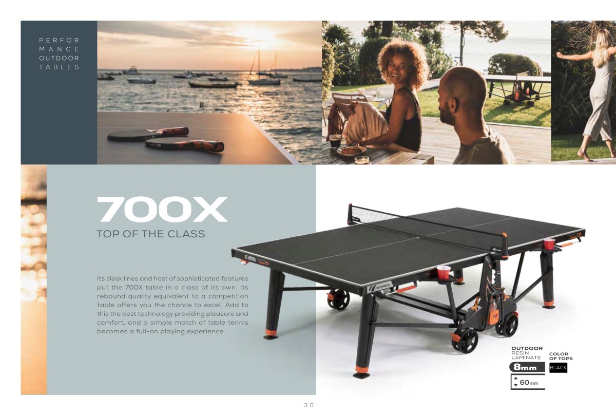 cornilleau 700x Performance table tennis tables
