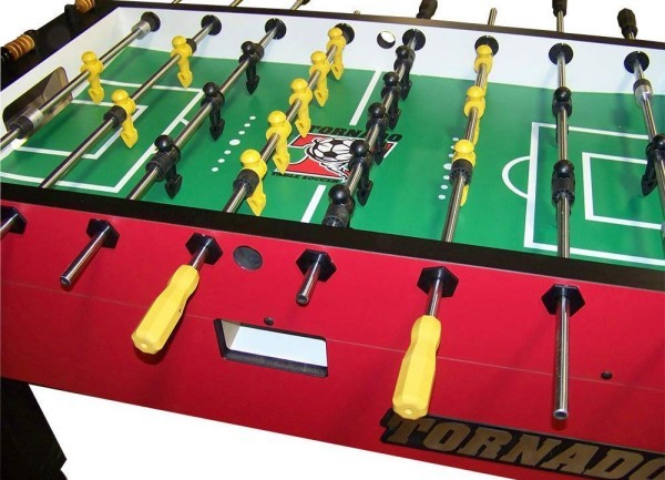 Foosball Table with Passing Rodss