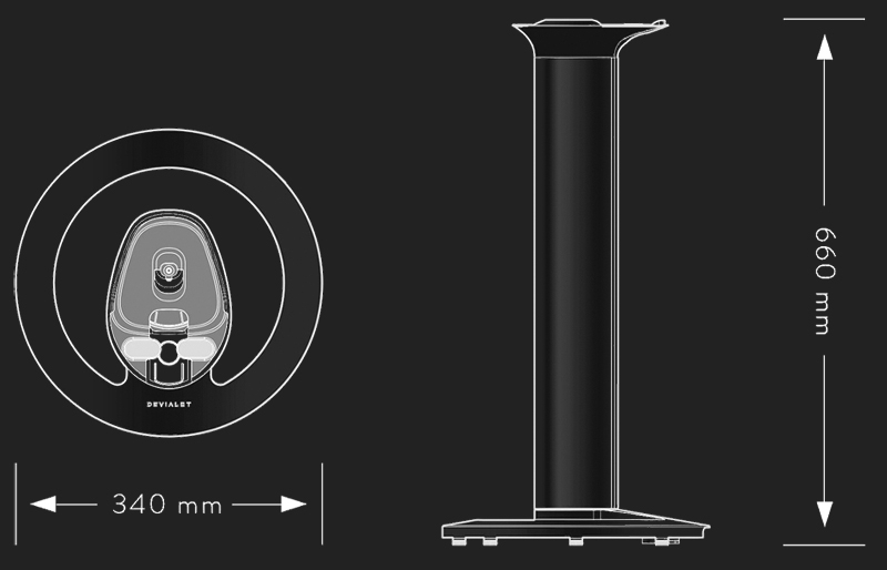 devialet white tree dimensions