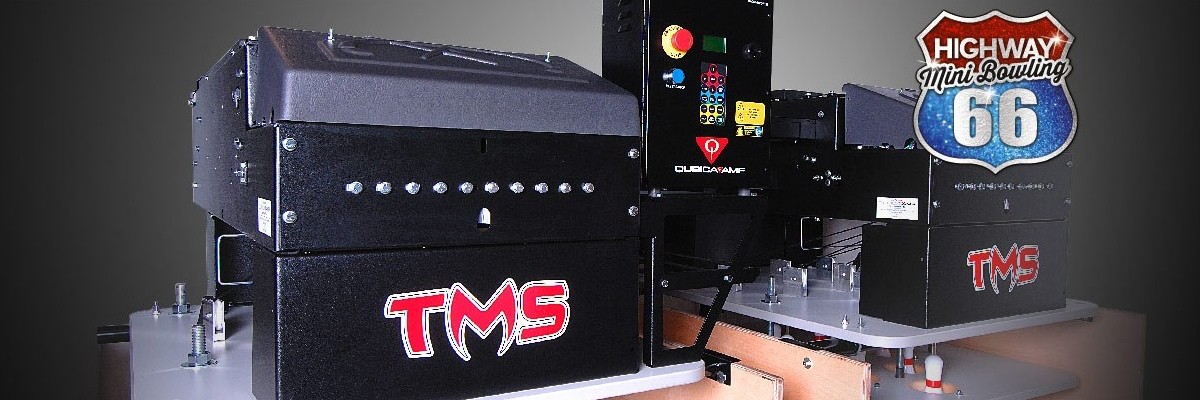 QubicaAMF route66 TMS string pinspotter machine