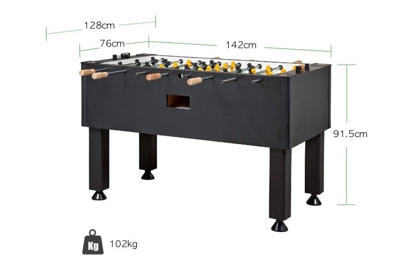 tornado classic foosball table dimension with weight