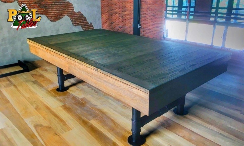 Rustic Dining Top for Loft Pool Table 7ft