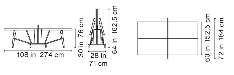rs barcelona stationary dimensions