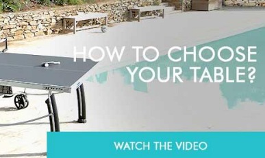 how to chose Cornilleau ping pong table
